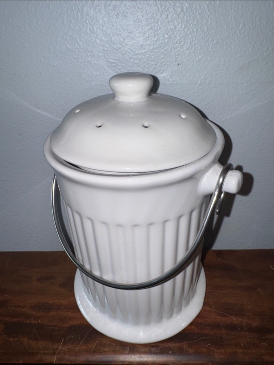Cost Plus World Market Other - World Market 1 Gallon Ceramic Compost Crock
“Norpro” 4 Quart Never Used